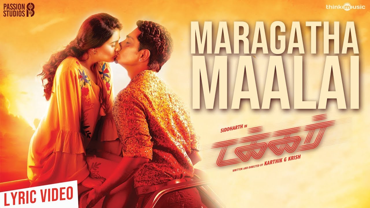 Maragatha Maalai Song Poster